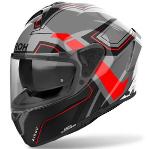Airoh SPARK 2 Dart motociklistička kaciga koja pokriva cijelo lice sjajno crvena