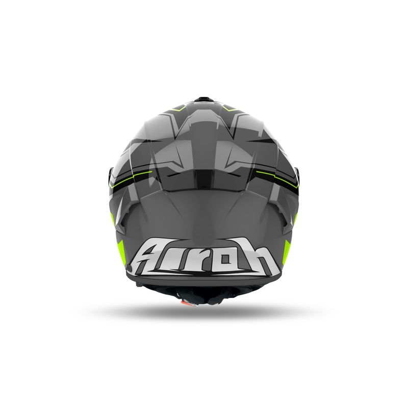 Airoh SPARK 2 Dart motociklistička kaciga koja pokriva cijelo lice sjajno žuta