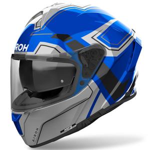 Airoh SPARK 2 Dart motociklistička kaciga koja pokriva cijelo lice sjajno plava