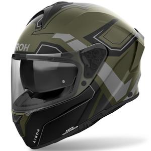 Motociklistička kaciga za cijelo lice Airoh SPARK 2 Dart mat kaki zelena