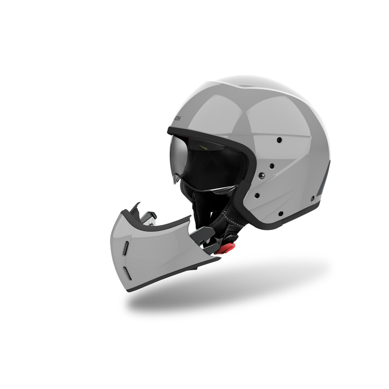 Airoh J110 modularna motociklistička kaciga u boji sjajno cementno siva