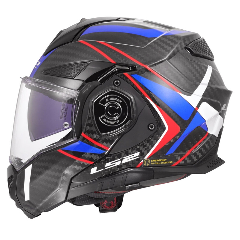 Motociklistička kaciga LS2 FF901 Advant XC Future II bijelo-plava