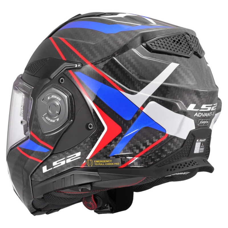 Motociklistička kaciga LS2 FF901 Advant XC Future II bijelo-plava