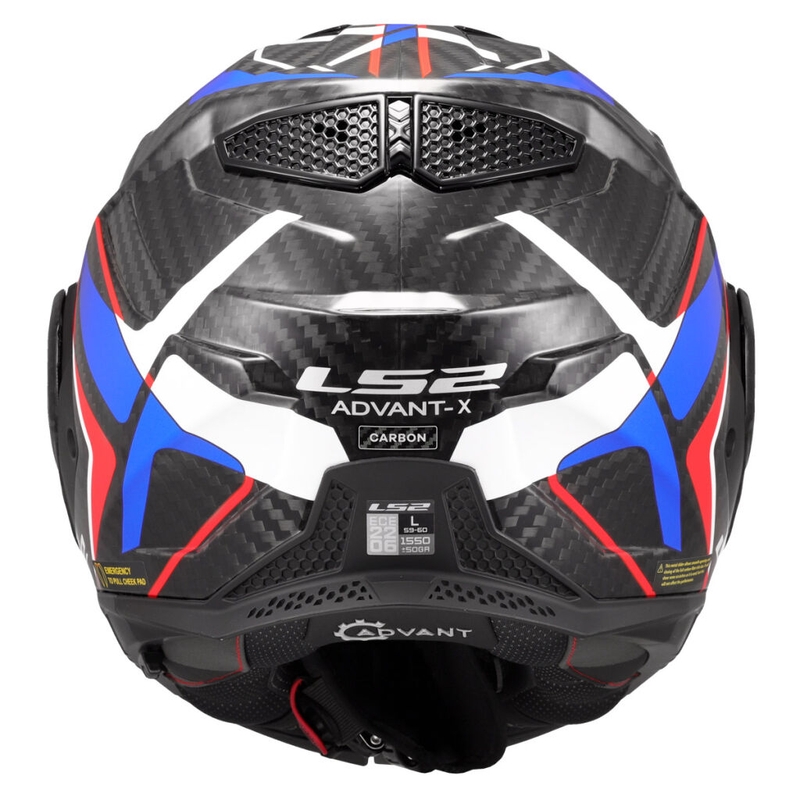 Motociklistička kaciga LS2 FF901 Advant XC Future II bijelo-plava