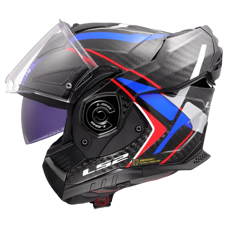Motociklistička kaciga LS2 FF901 Advant XC Future II bijelo-plava