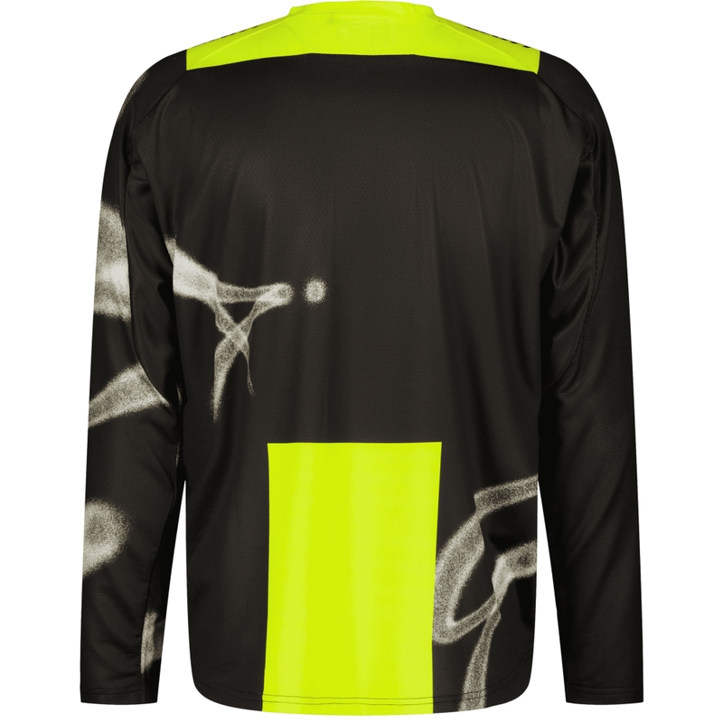 SCOTT EVO Dirt motocross majica crno-fluo žuta
