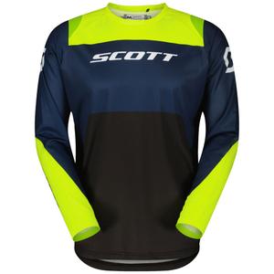 SCOTT EVO Race motocross majica ljubičasto-fluo žuta