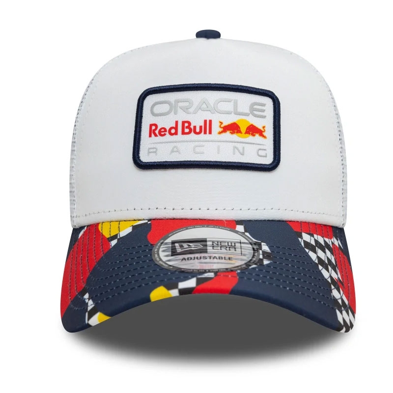 Oracle Red Bull Racing retro bijela kapa
