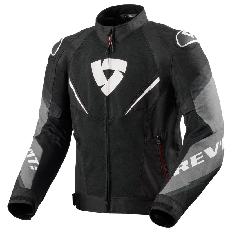 Revit Quantum 3 Air motociklistička jakna crno-bijela