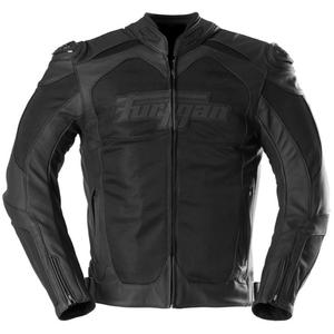 Furygan Speed Mesh 3 kožna motociklistička jakna crna