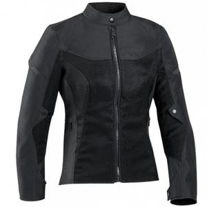 Ženska motoristička jakna IXON Fresh Lady C veličine crna