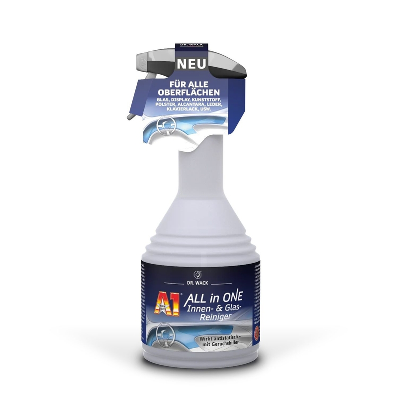 Univerzalno sredstvo za čišćenje stakla i interijera Dr. Wack ALL in ONE Interior 500 ml