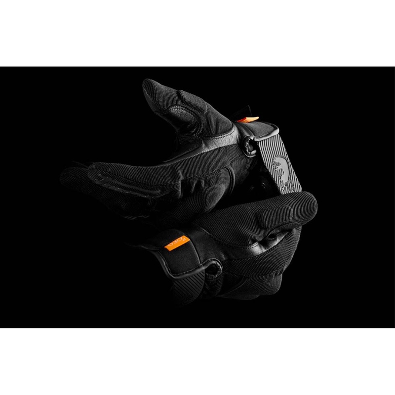 Furygan Jet D3O Evo moto rukavice crne