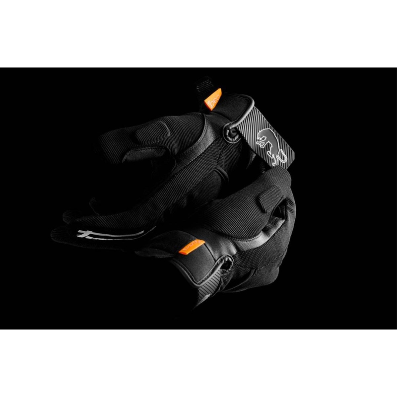 Furygan Jet D3O Evo motociklističke rukavice crno-bijele