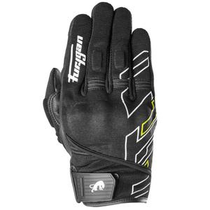 Furygan Jet Neon D3O moto rukavice crno-bijele-fluo žute