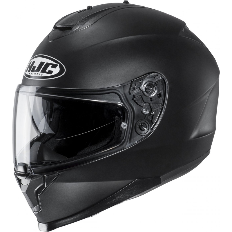Integralna motociklistička kaciga HJC C70N Solid Semi-flat crna