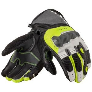 Revit Blaze moto rukavice svijetlo sivo-fluo žute