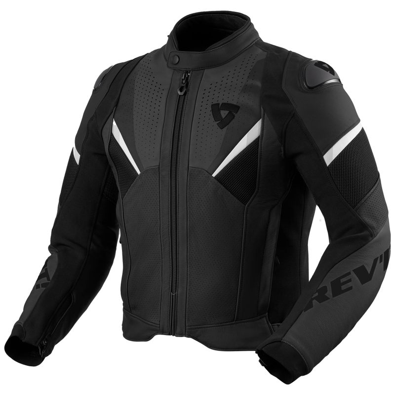 Revit Automate kožna motociklistička jakna crna