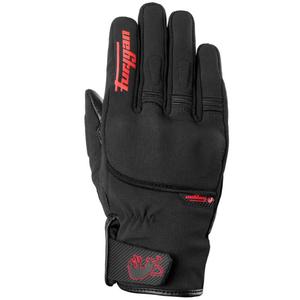 Furygan Jet All Season D3O® Evo motociklističke rukavice crno-crvene