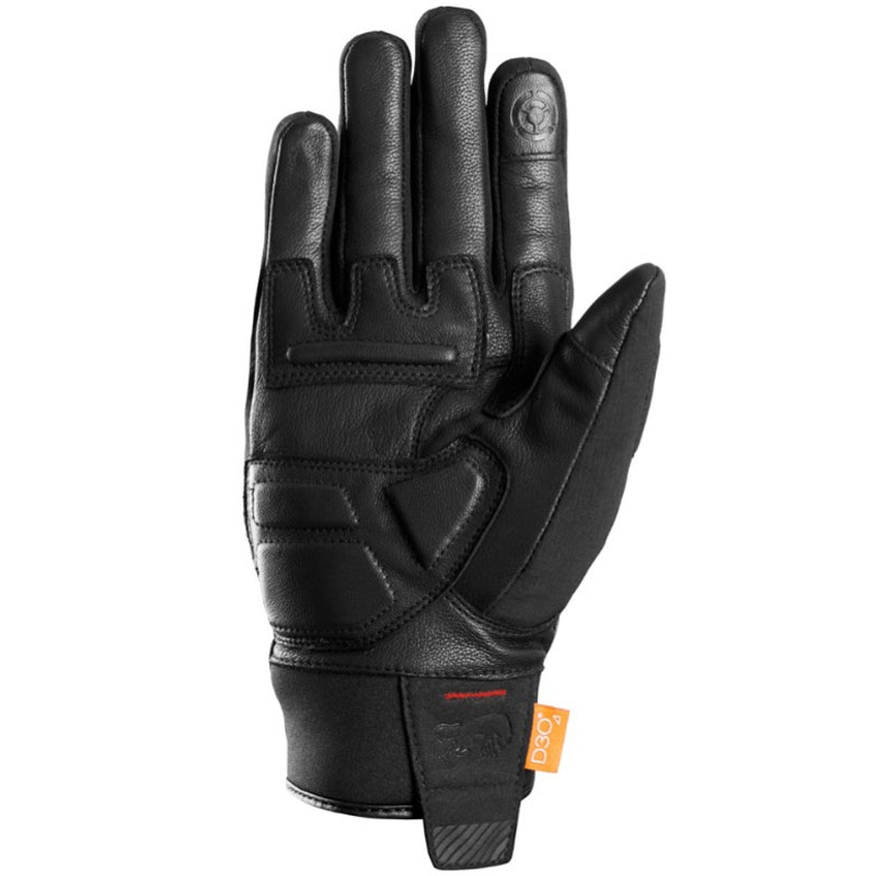 Furygan Jet All Season D3O® Evo motociklističke rukavice crno-crvene