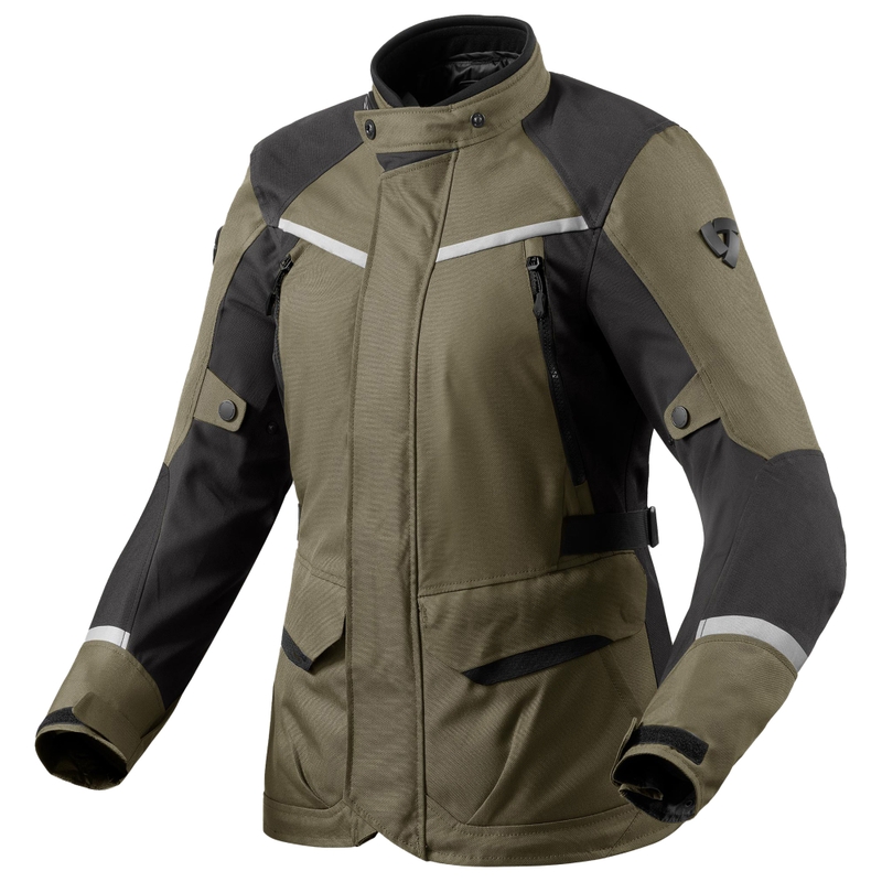 Revit Voltiac 3 H2O ženska motoristička jakna zelena-antracit