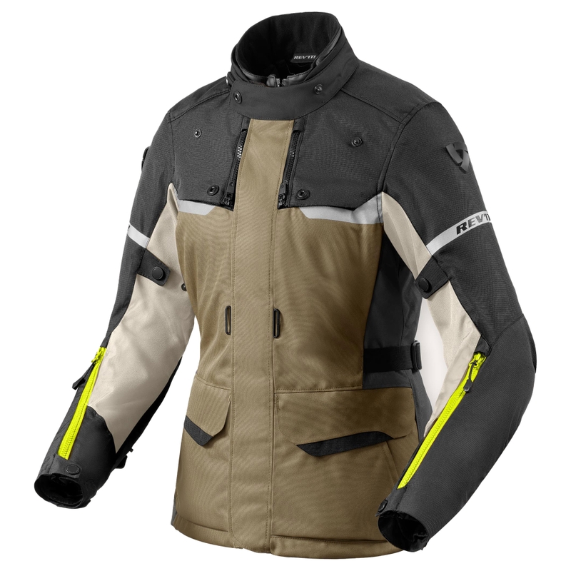 Revit Outback 4 H2O ženska motoristička jakna zelena-antracit