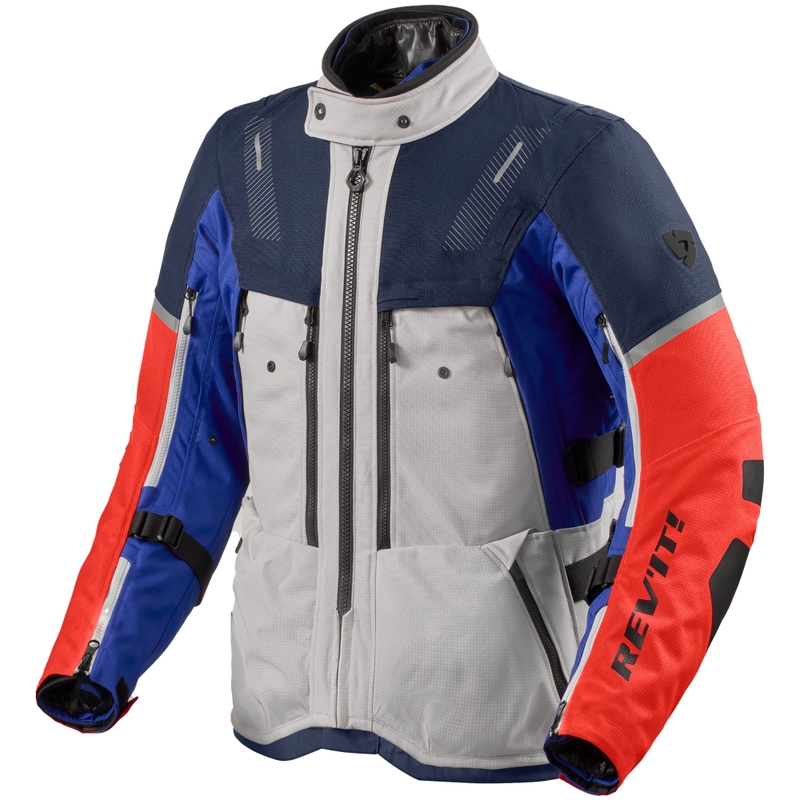 Revit Sand 5 H2O motociklistička jakna srebrno-plava