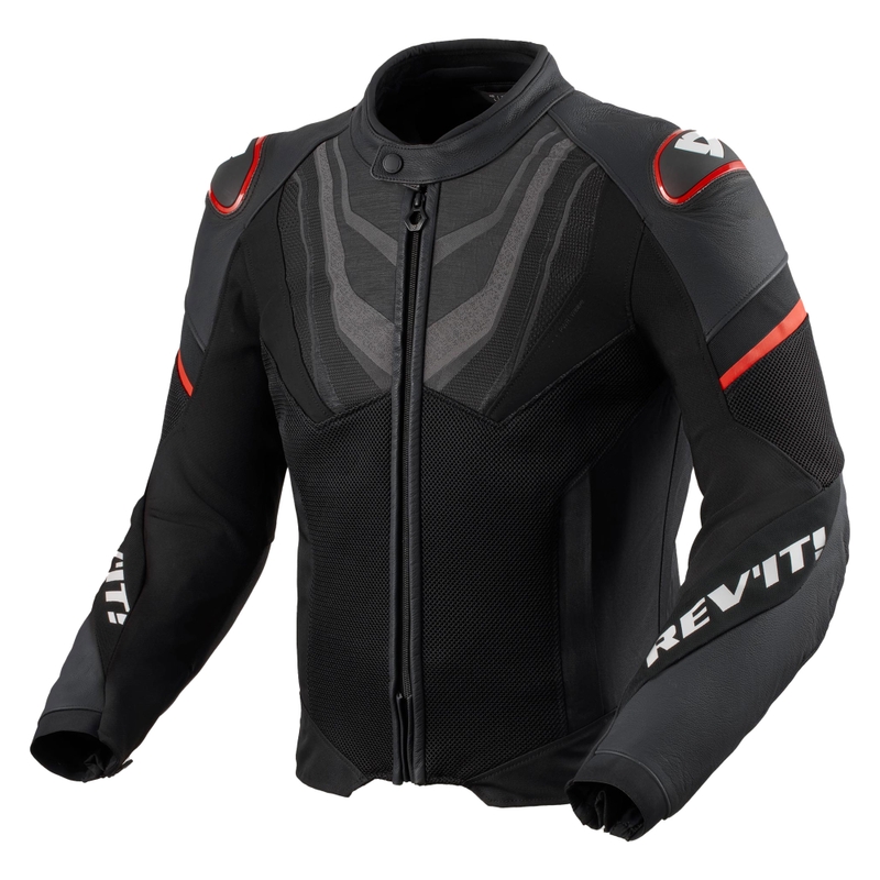 Revit Mantis 3 H2O motoristička jakna crno-crvena