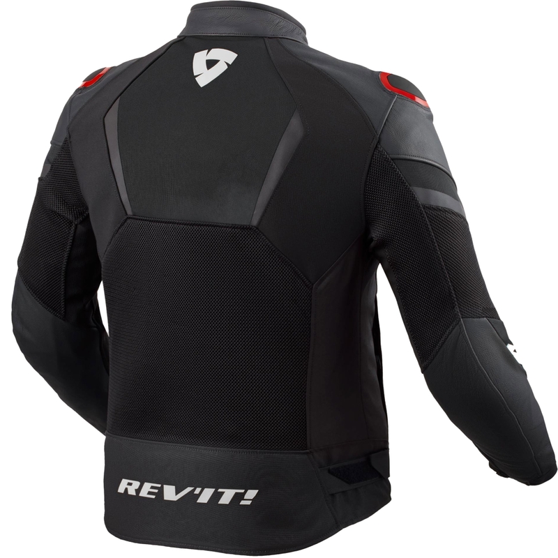 Revit Mantis 3 H2O motoristička jakna crno-crvena