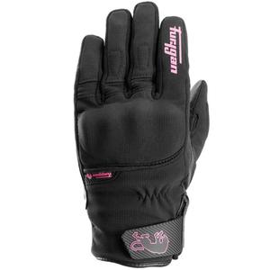 Ženske motorističke rukavice Furygan Jet Lady All Season D3O® Evo crno-ružičaste
