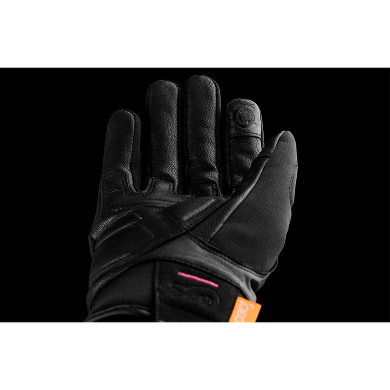 Ženske motorističke rukavice Furygan Jet Lady All Season D3O® Evo crno-ružičaste