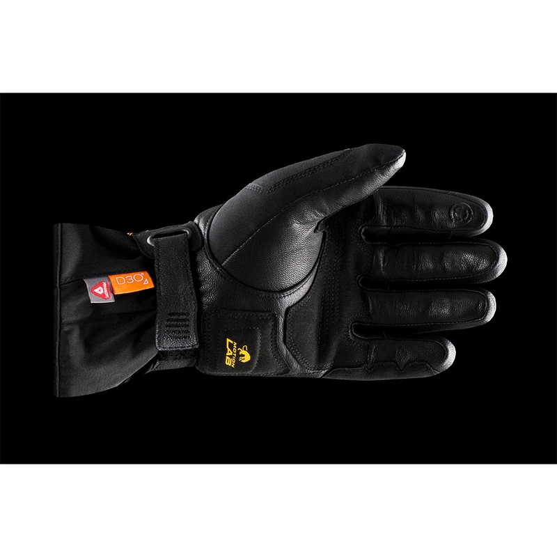 Ženske motociklističke rukavice Furygan Oslo D3O® PrimaLoft® Lady crno-zlatne
