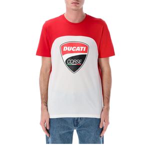 Ducati Badge majica crveno-bijela