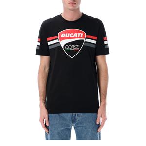 Crna majica Ducati Stripes Badge