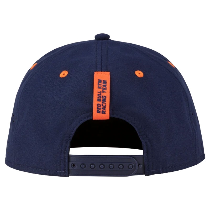 KTM Red Bull Racing Grid Flat Cap plavo-narančasta