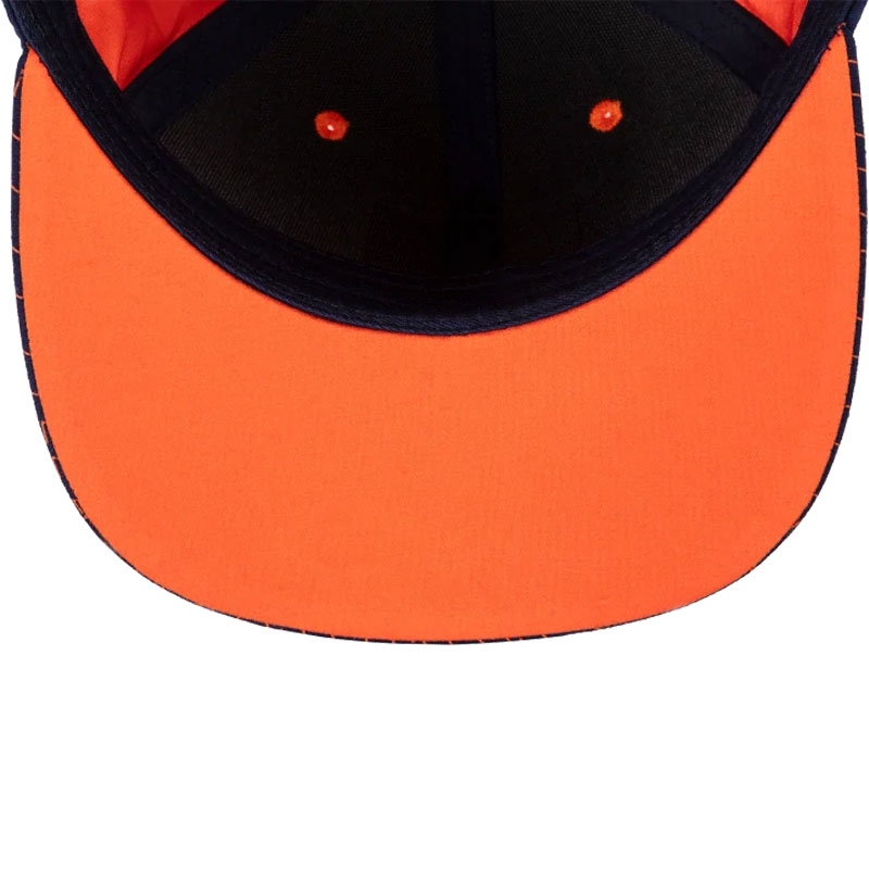 KTM Red Bull Racing Grid Flat Cap plavo-narančasta