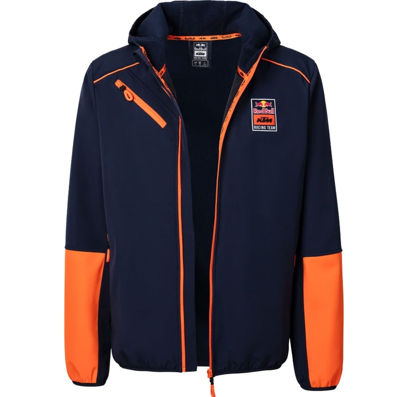 KTM Red Bull Racing Grid softshell jakna plavo-narančasta