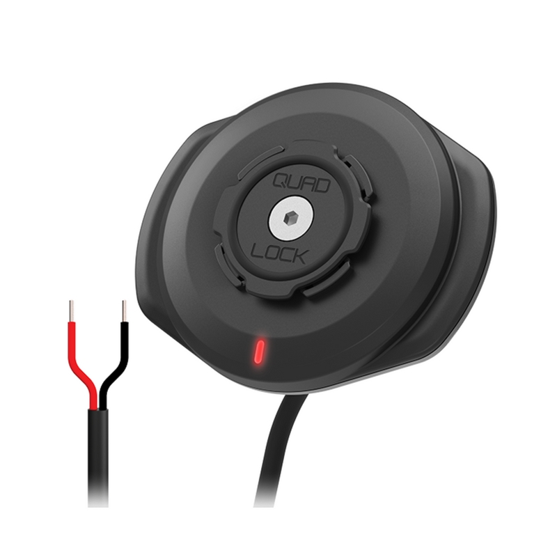 Quad Lock® vodootporna bežična glava za punjenje - 12V-24V - V2