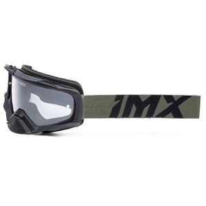 Motocross naočale iMX Dust crno-brončane s prozirnim pleksiglasom