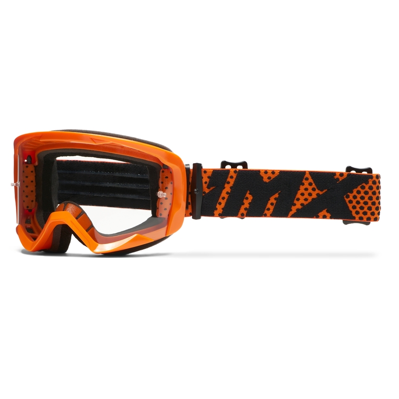 iMX Endurance Flip narančaste motociklističke naočale s prozirnim pleksiglasom