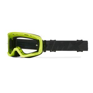 iMX Endurance Flip motociklističke naočale fluo žuto-crne s prozirnim pleksiglasom