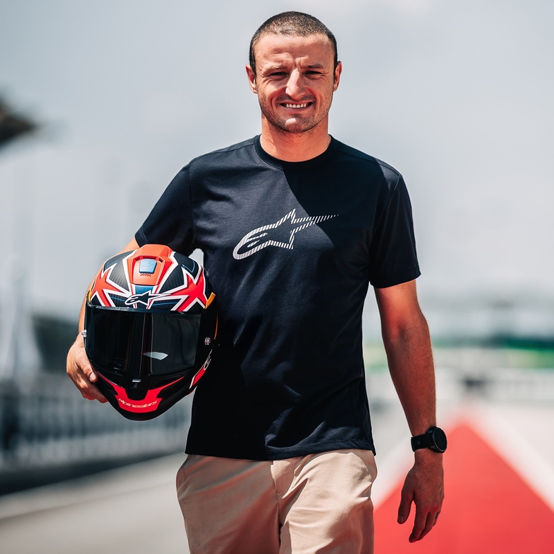 Alpinestars Supertech R10 ograničeno izdanje Jack Miller motociklistička kaciga s punim licem Mat Carbon crveno-plavo-žuto-bijela