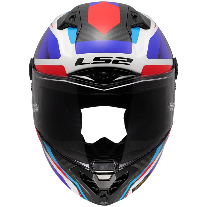 Motociklistička kaciga koja pokriva cijelo lice LS2 FF805 Thunder C GP Aero Raute plavo-crvena