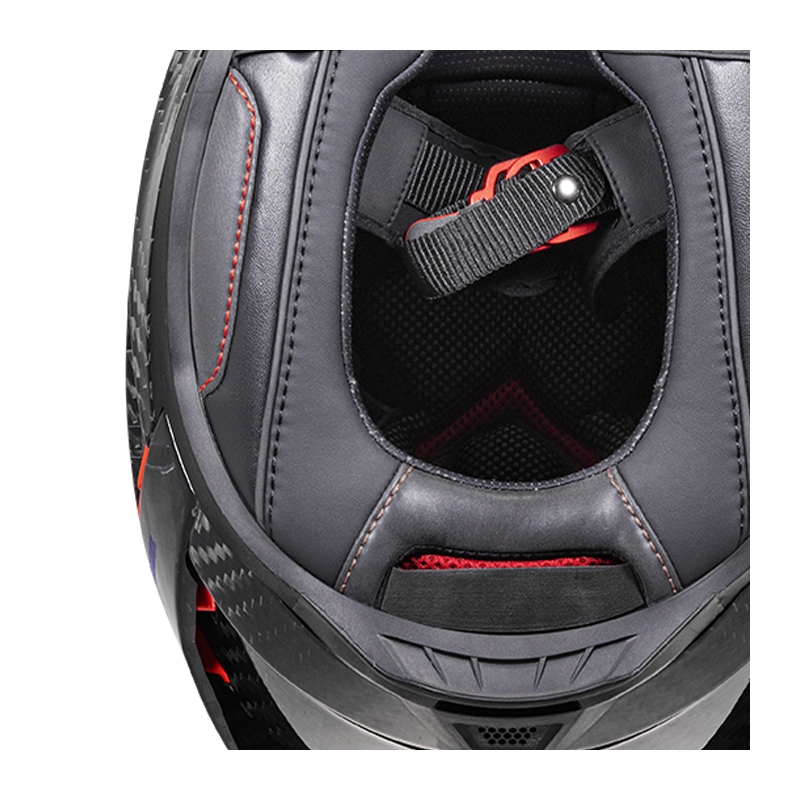 Motociklistička kaciga koja pokriva cijelo lice LS2 FF807 Dragon Carbon mat crna