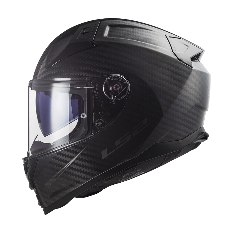 Motociklistička kaciga koja pokriva cijelo lice LS2 FF811 Vector II Carbon mat crna