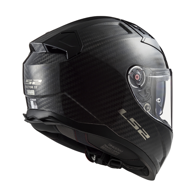 Motociklistička kaciga koja pokriva cijelo lice LS2 FF811 Vector II Carbon mat crna