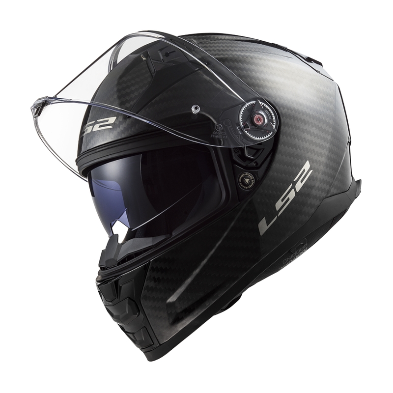 Motociklistička kaciga koja pokriva cijelo lice LS2 FF811 Vector II Carbon mat crna