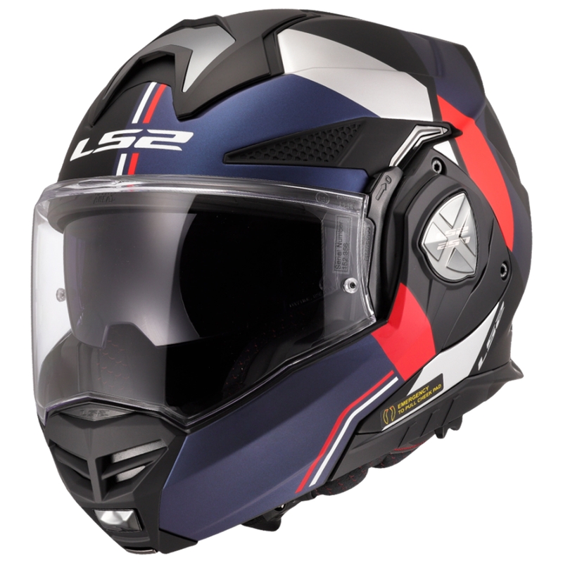 Motociklistička kaciga na preklop LS2 FF901 Advant X Ultra plavo-crvena