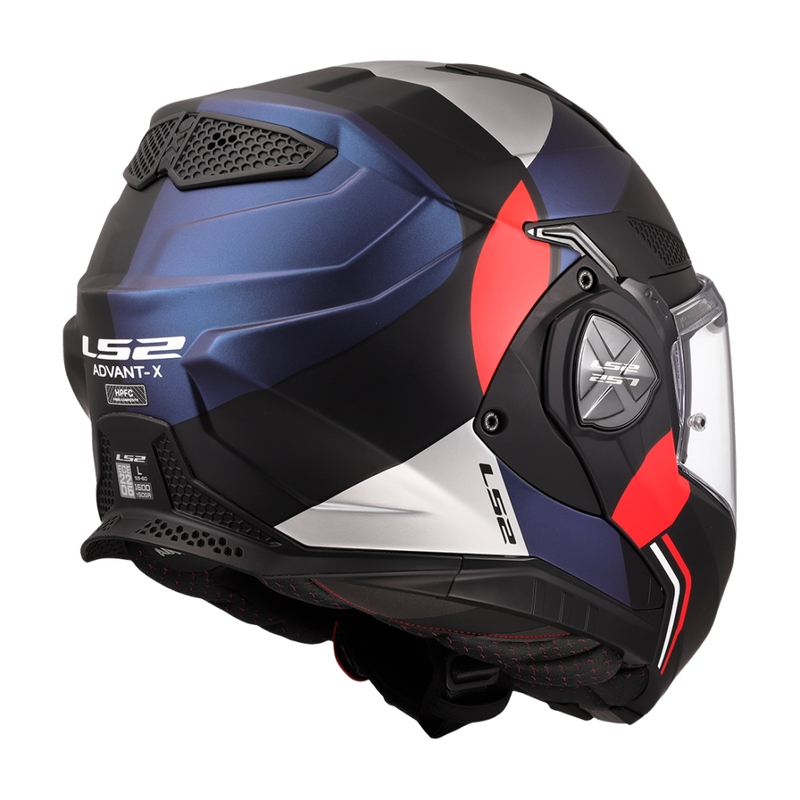 Motociklistička kaciga na preklop LS2 FF901 Advant X Ultra plavo-crvena
