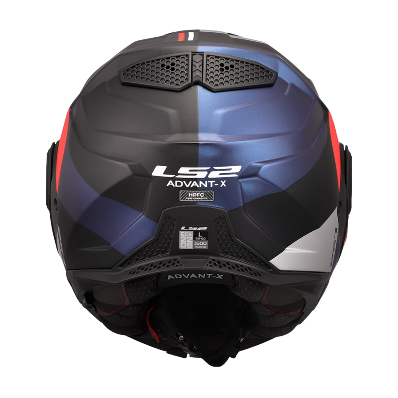 Motociklistička kaciga na preklop LS2 FF901 Advant X Ultra plavo-crvena